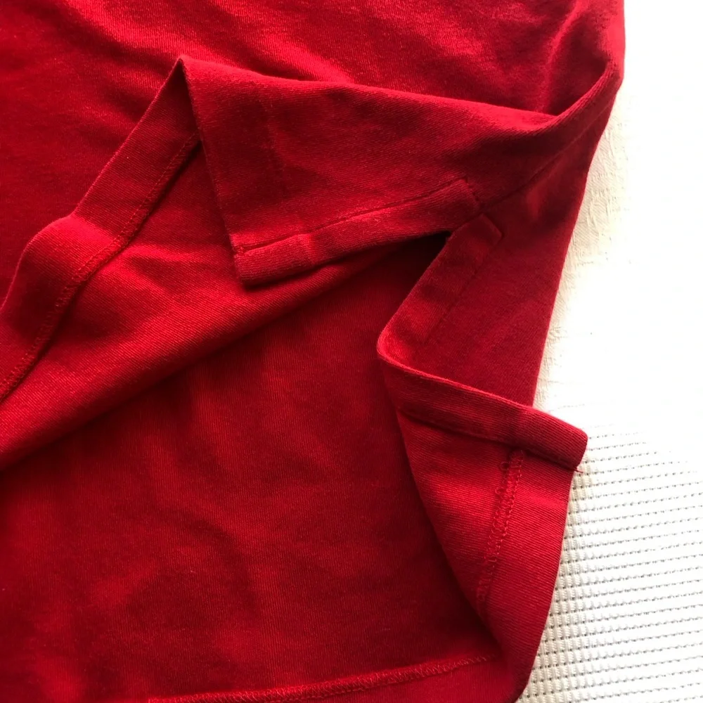 Polo Ralph Lauren Red Polo Shirt Men’s Size XXL 1/4 Button-Up Short Sleeves Top
